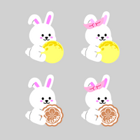 Mid-autumn Rabbit Tag